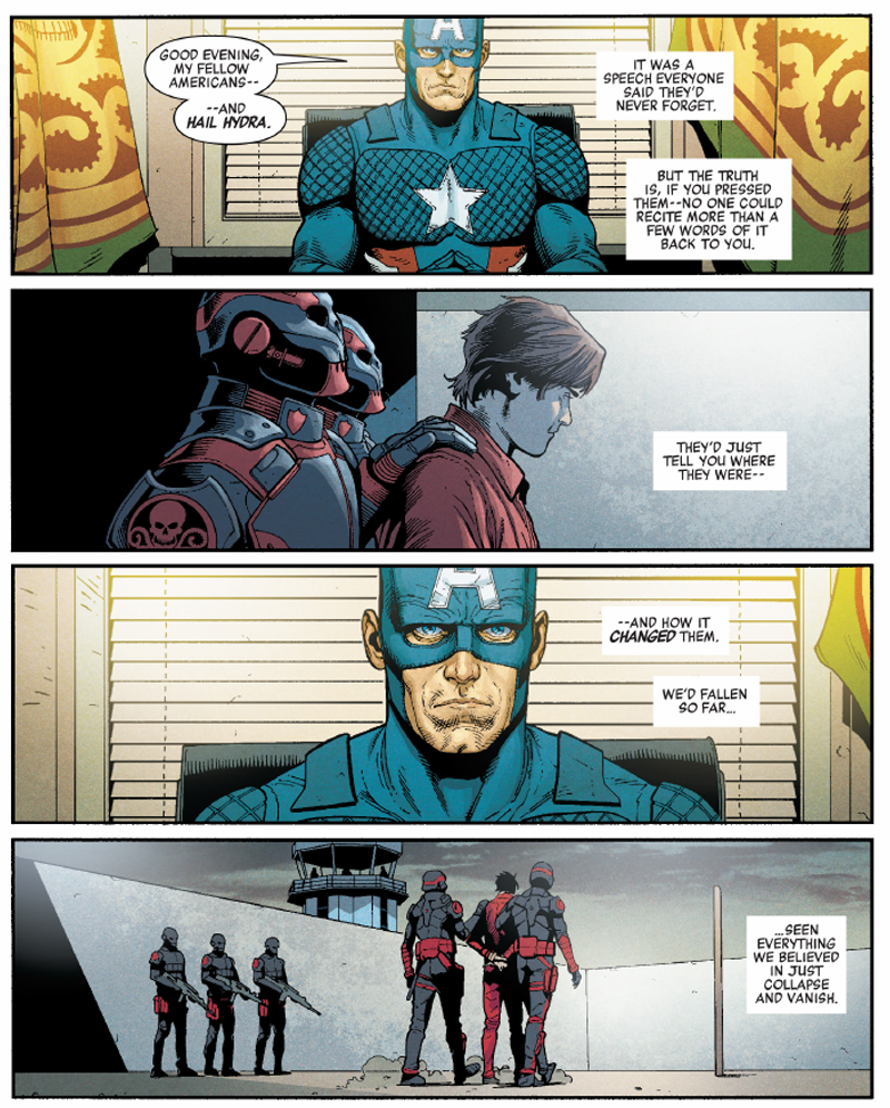 Illustration for article titled Captain America Is No Longer a Supervillain, He's a Monster